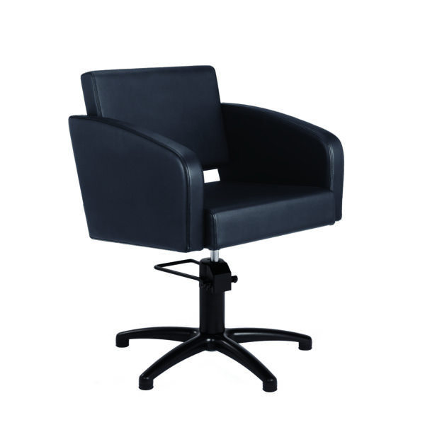 Fauteuil de coupe ANNA pied étoile pour salon de coiffure