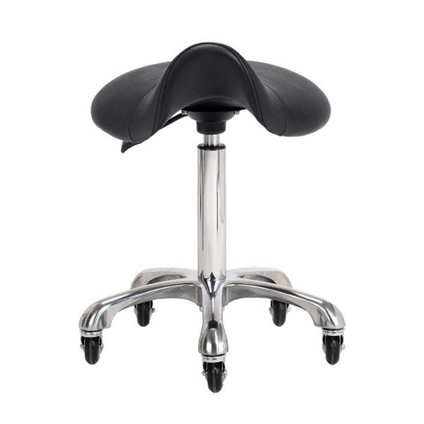 Tabouret selle de cheval salon de coiffure Xavier