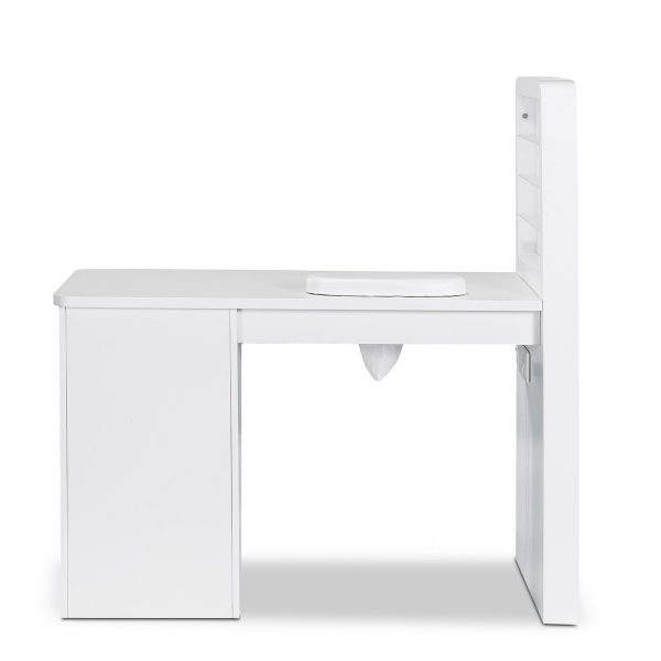 Table de manucure avec aspirateur pour institut et SPA