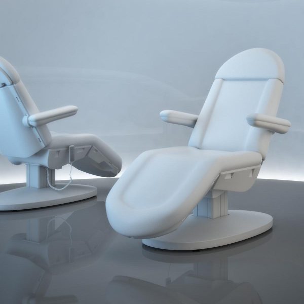 Fauteuil esthétique électrique haut de gamme de haute qualité, pour institut de beauté, salon et SPA.