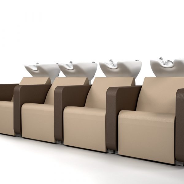 Assemblage Bac de lavage INFINITY MODULO, cuve blanche face