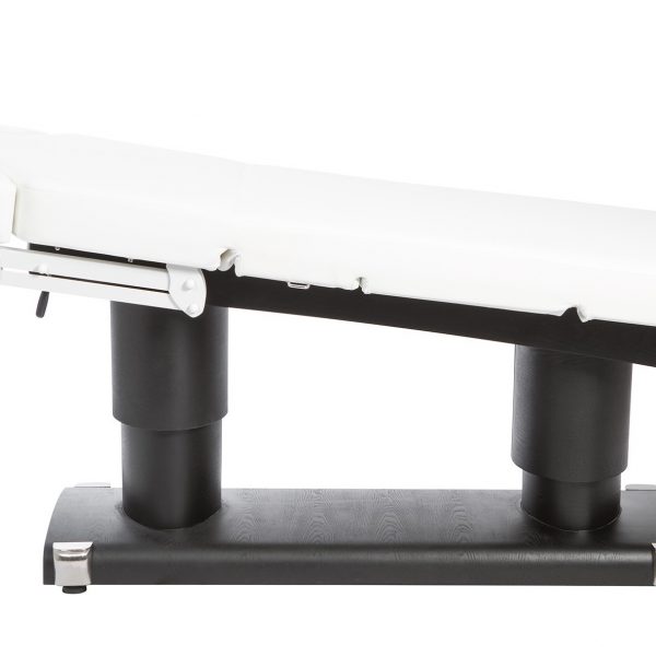 Table électrique chauffante Sauq base blanche