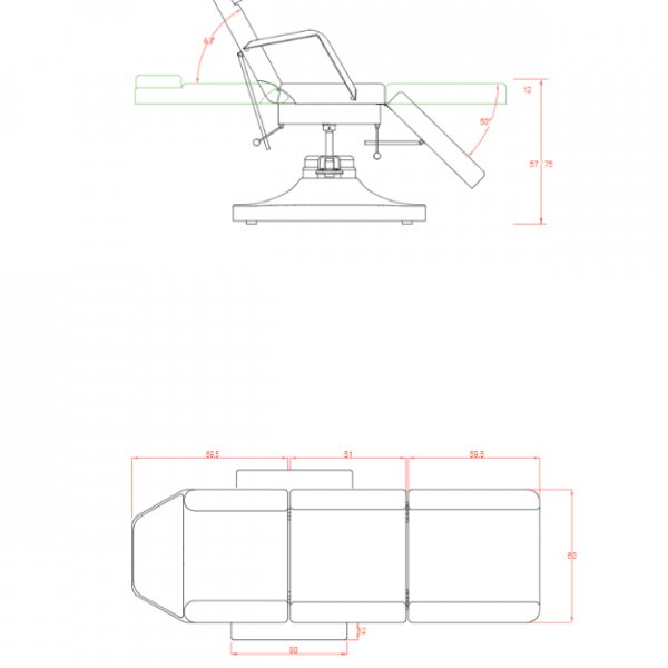Fauteuil hydraulique SARA