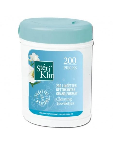 Lingettes désinfectantes biocides X200 STÉRI'KLIN