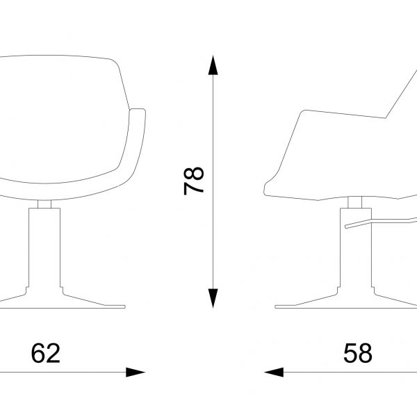 Fauteuil de coupe BELLATRIX