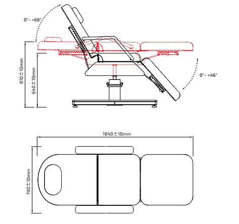 Fauteuil Ésthetique Hydraulique GÉMEAUX – Image 9